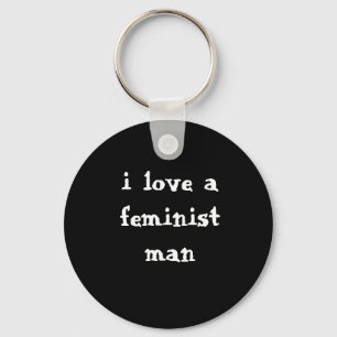 Feminist Man Key Ring