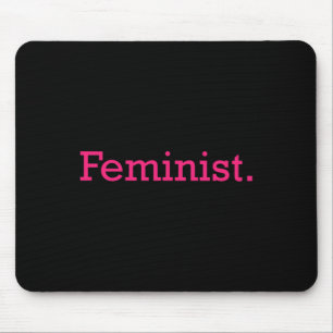 Feminist Minimal Resist Patriarchy  Mouse Mat