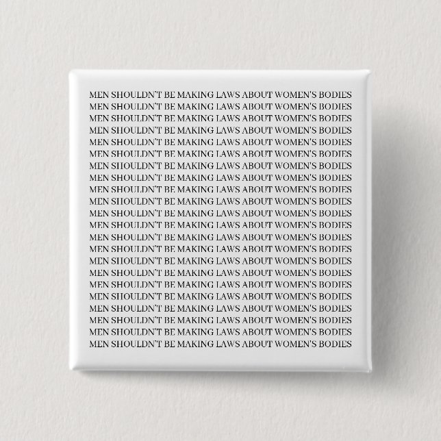 Feminist Pin - Pro Choice (Front)