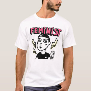 Feminist Pop Art Girl T-Shirt