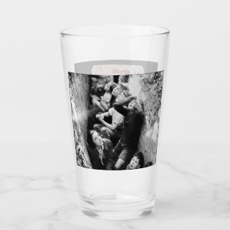 Feminist Pop Art Glass