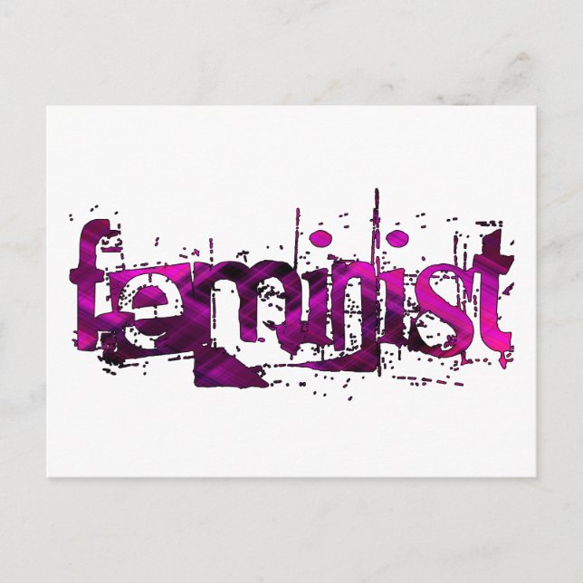 Feminist Postcard (Front)