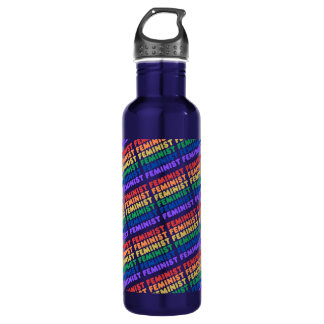 feminist pride 710 ml water bottle