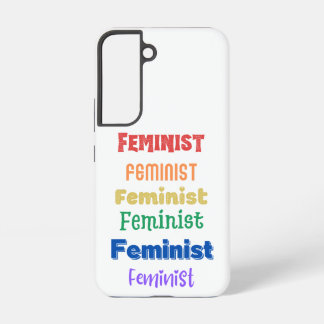 feminist pride samsung galaxy case
