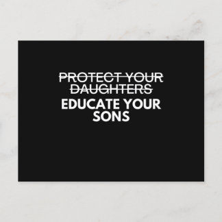 Feminist Pro Choice Abortion Rights Postcard