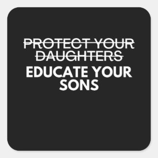 Feminist Pro Choice Abortion Rights Square Sticker