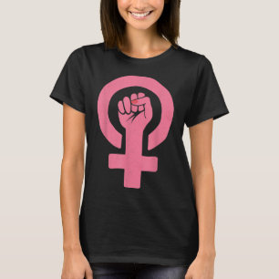 Feminist Revolution Grunge Fist Women's rights T-Shirt