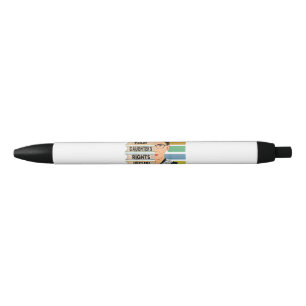 Feminist Ruth Bader Ginsburg RBG Quote Girl With B Black Ink Pen
