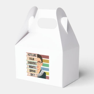 Feminist Ruth Bader Ginsburg RBG Quote Girl With B Favour Box