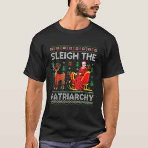 Feminist Ruth Bader Ginsburg RBG Xmas Sleigh The P T-Shirt