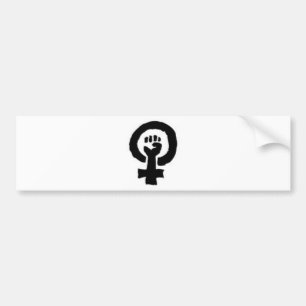 Feminist Symbol Bumper Sticker