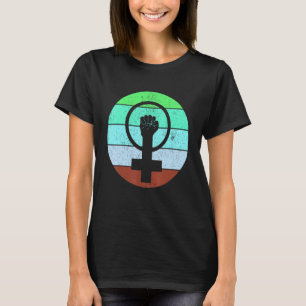 Feminist Symbol Female Equality Woman Up Feminism  T-Shirt