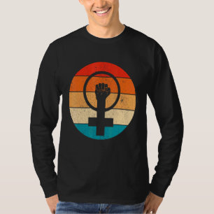 Feminist Symbol Female Equality Woman Up Feminism  T-Shirt