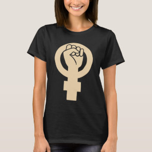 Feminist Symbol Heart Defend Equality Women's Righ T-Shirt