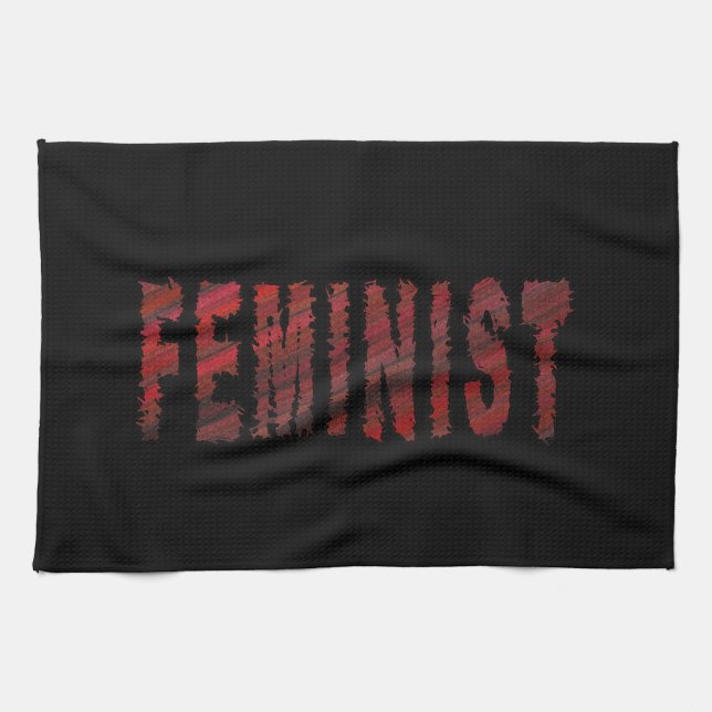 Feminist Tea Towel (Horizontal)