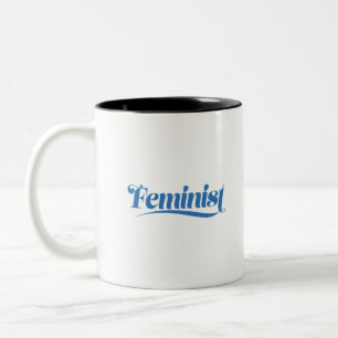 feminist Two-Tone coffee mug