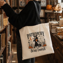Feminist Witch Halloween Anti Patriarchy Gothic