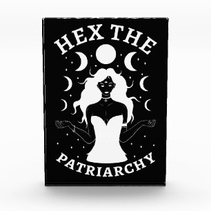 Feminist Witch - Hex The Patriarchy II Photo Block