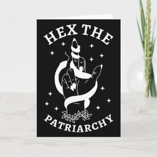 Feminist Witch - Hex The Patriarchy III Invitation