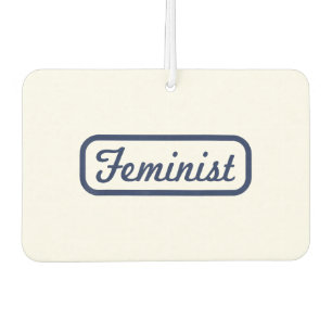 Feminist Woman Power Vintage T Shirt Tee Gift Car Air Freshener