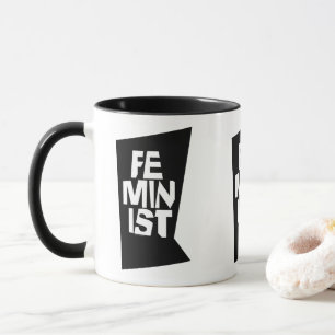 Feminist women female girl me too equal woman mug