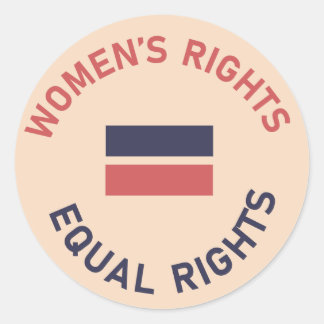Feminist Women's Rights Equal Rights Sticker