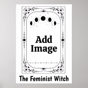 Feminist Zodiac Tarot Political Humour Witchy Magi Poster