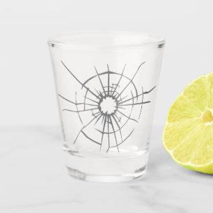 Feminists Shatter the Glass Ceiling Shot Glass