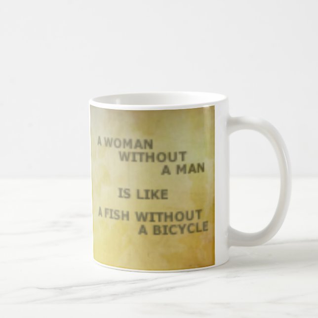 Feminists speak out! coffee mug (Right)
