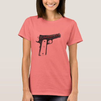 femme.45 ringer tee