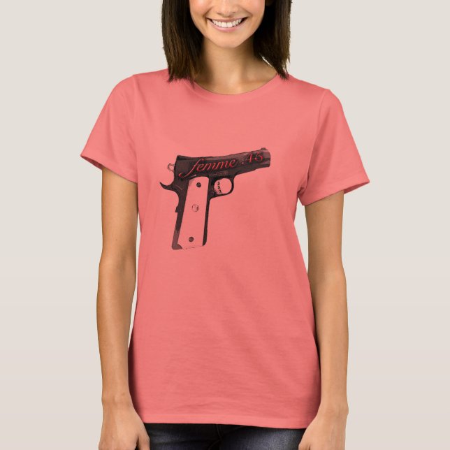 femme.45 ringer tee (Front)