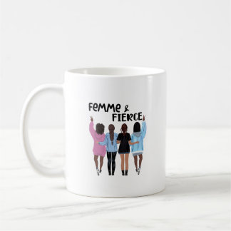 Femme and Fierce Motivational Mug