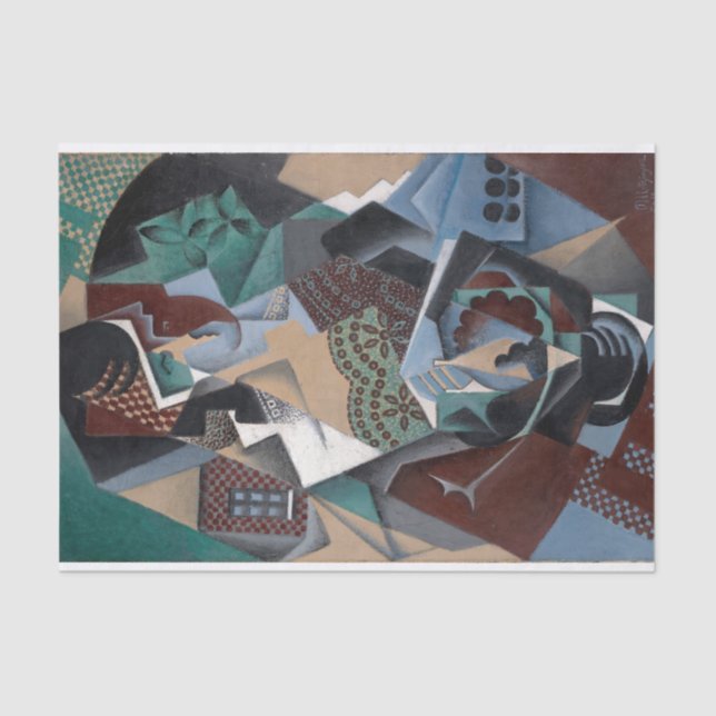 Femme au Compotier by Jean Metzinger Tissue Paper (Front)