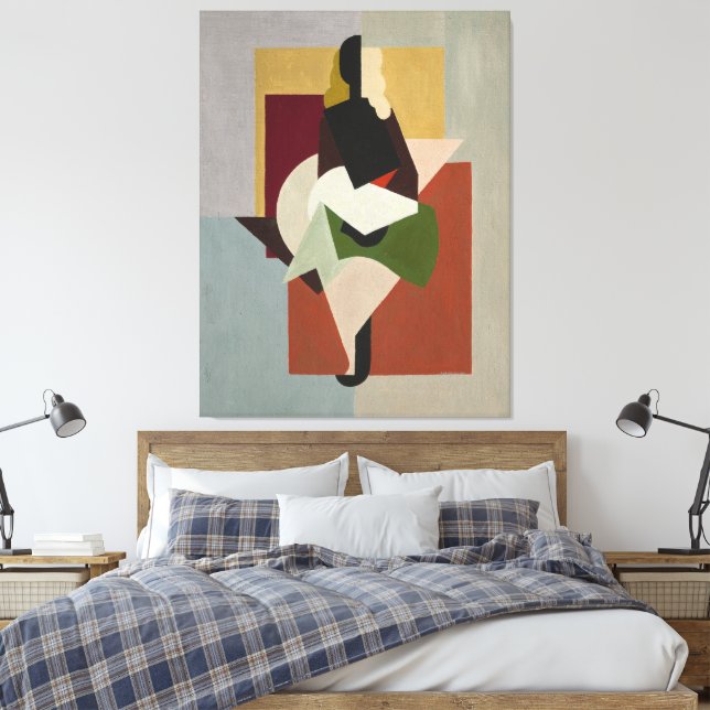 Femme Canvas Print (Insitu(Bedroom))