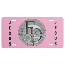 Femme Delivrance License Plate