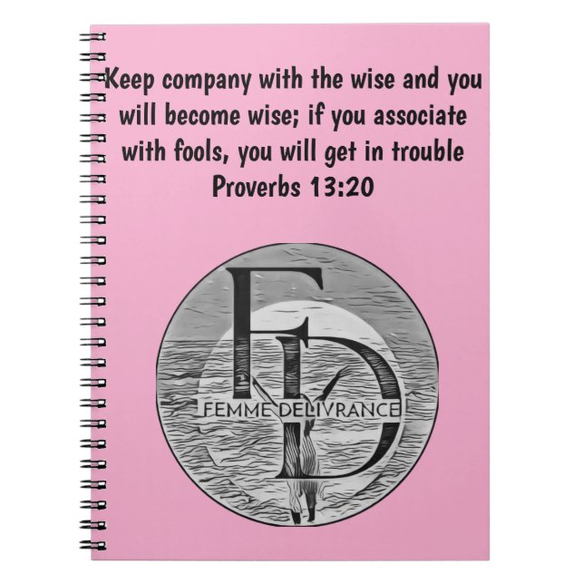 Femme Delivrance Notebook (Front)