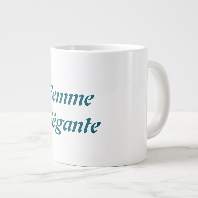 Femme Élégante Speciality Mug (Front Right)