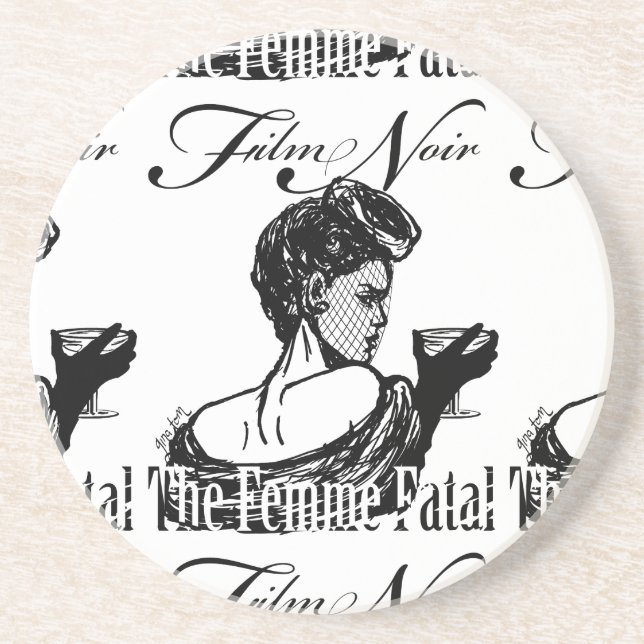 Femme Fatal Coaster (Front)