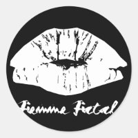 Femme Fatal Sticker