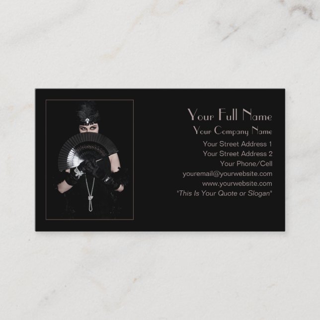 Femme Fatale - Business Card (Front)
