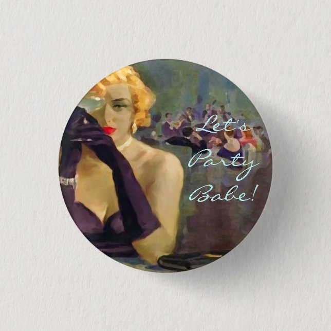 Femme Fatale ~ Button (Front)
