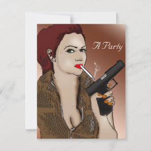 Femme Fatale - Smoking and Guns