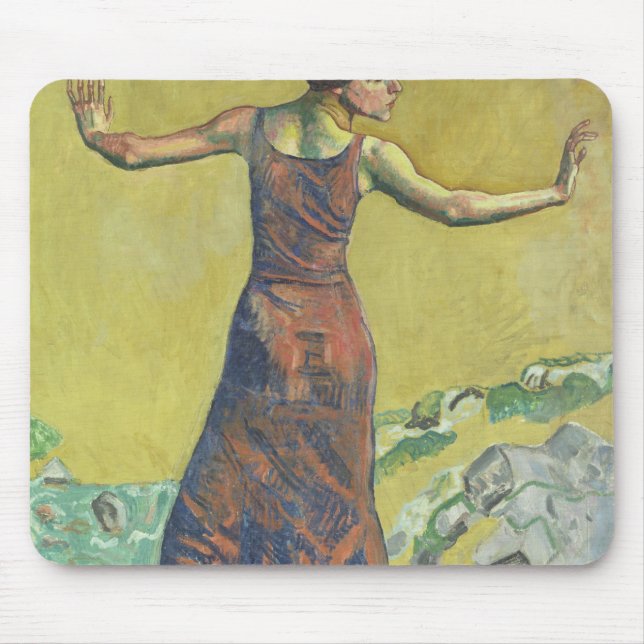 Femme Joyeuse Mouse Mat (Front)
