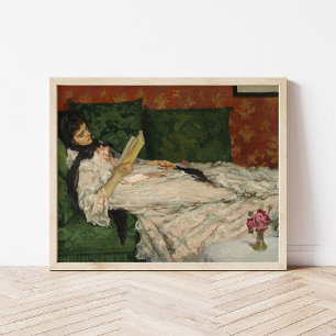 Femme Lisant   Rupert Bunny Poster