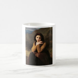 Femme Mignonne of Young Woman by Bouguereau  Coffee Mug