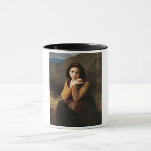 Femme Mignonne of Young Woman by Bouguereau Mug
