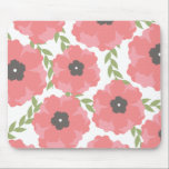 Femme Pink Floral Pattern Mouse Mat<br><div class="desc">Beautifully printed product with a pretty pink floral pattern.</div>