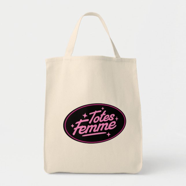 Femme Pride Tote Bag Girly Gift Cute (Front)