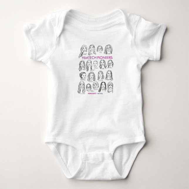 FemTech Pioneers  Baby Bodysuit (Front)