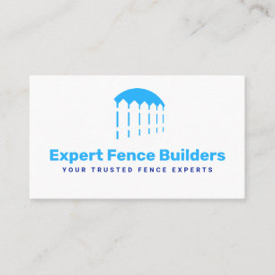 Fence Installation  Installer Business Card